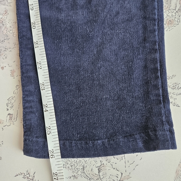 Kut from the Kloth Diana Skinny Dark Blue Corduroy Pants, Size 8P - Picture 10 of 11